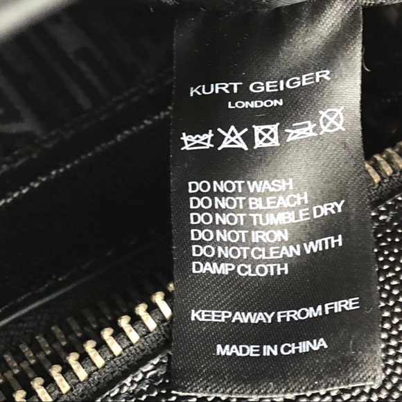 KURT GEIGER LONDON Shoreditch Shopper Pebbled Leather Tote - Picture 15 of 16